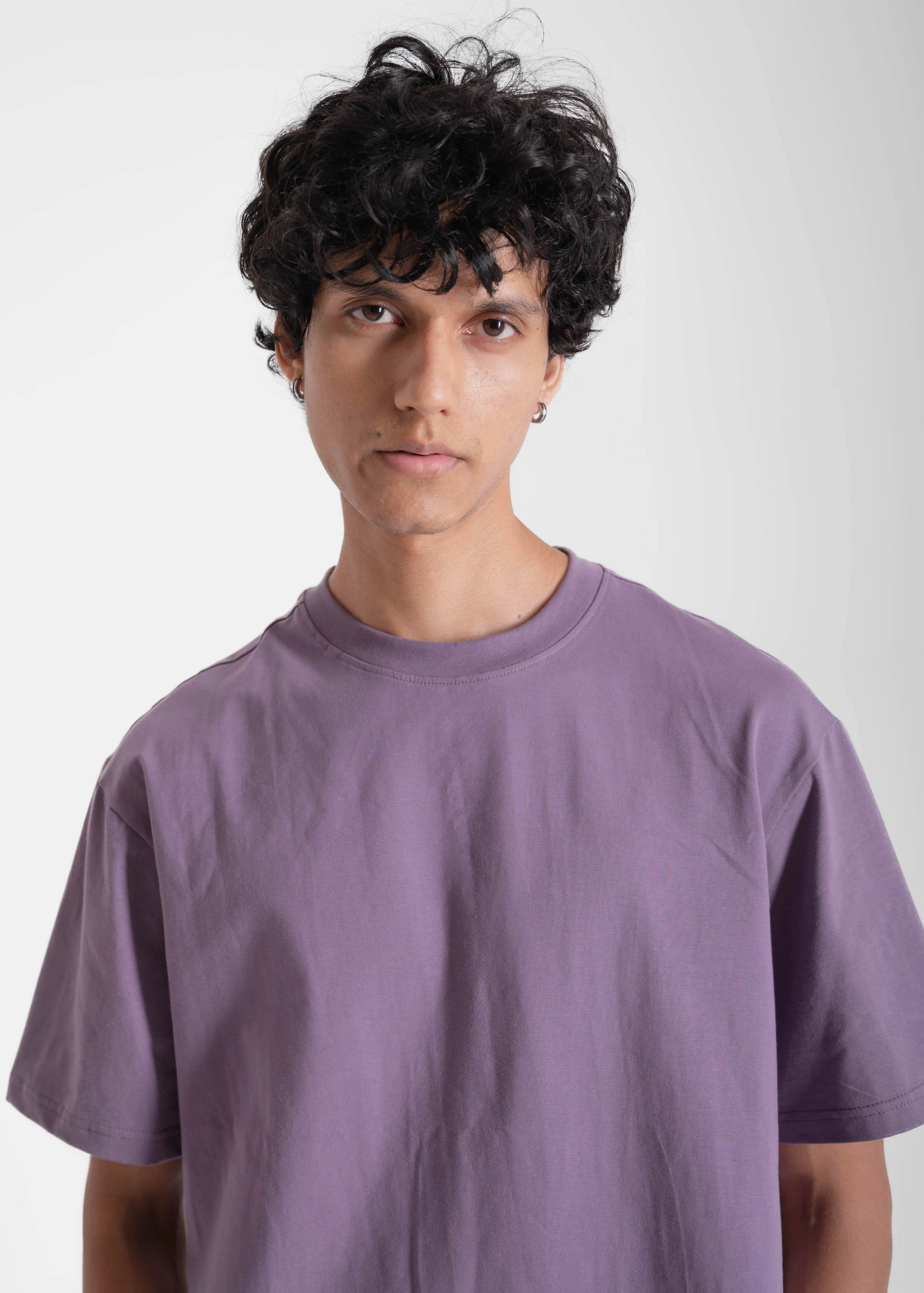 Lavender — Box Fit (Cropped) T-Shirt