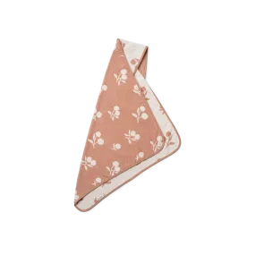 Liewood Alba Baby Hooded Towel - Peach / Sea shell
