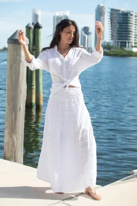 Lyon Maxi Ruffle Skirt