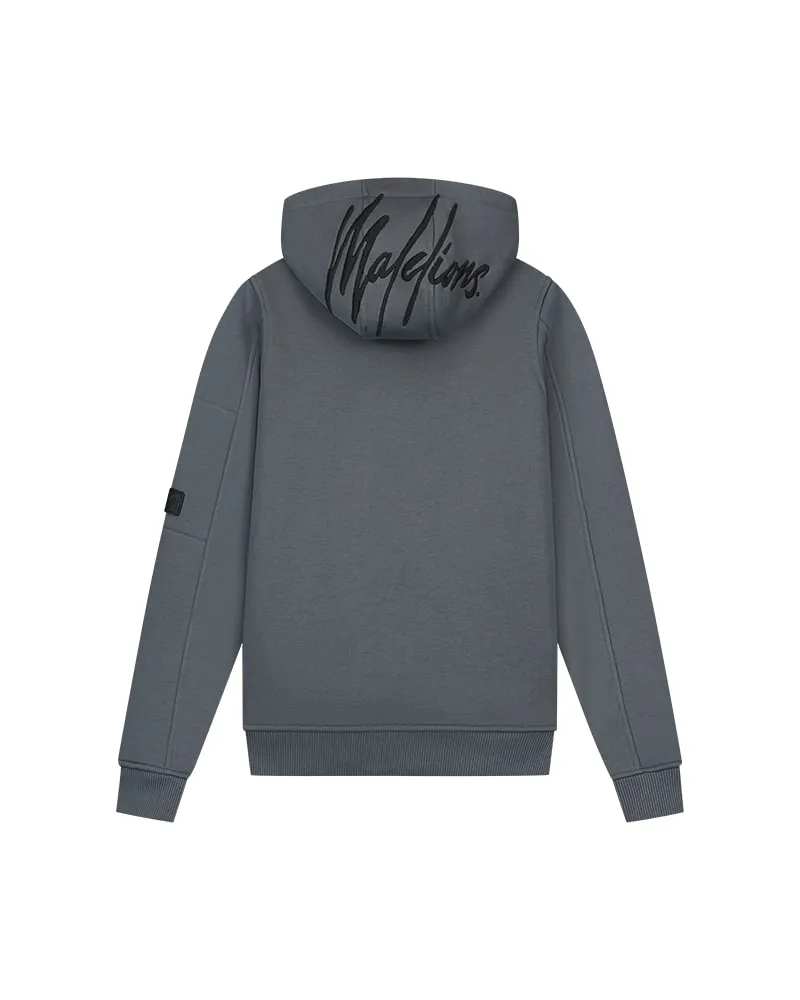 Malelions Junior Cargo Hoodie | Dark Grey
