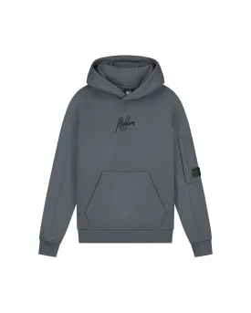 Malelions Junior Cargo Hoodie | Dark Grey