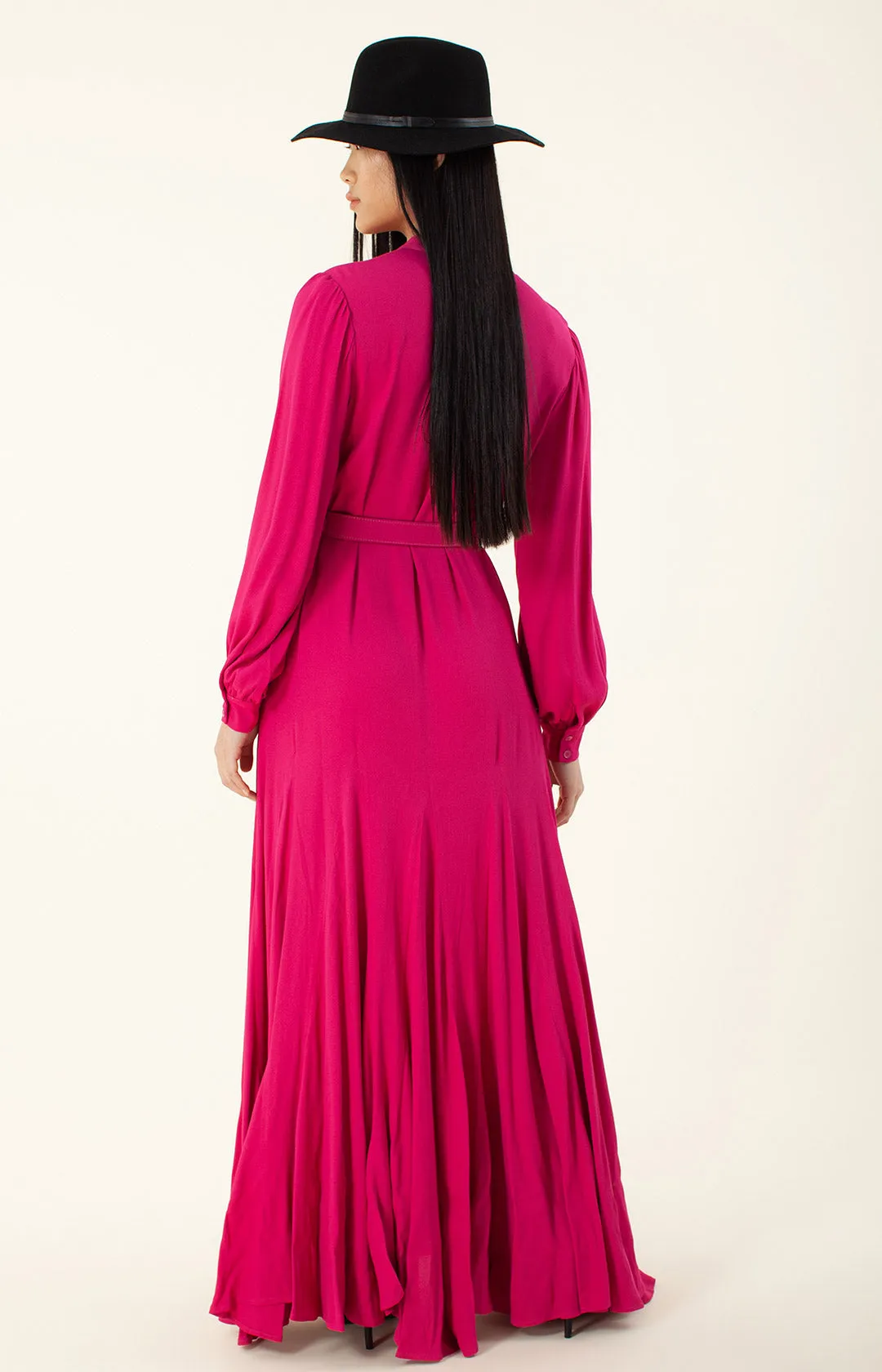 Marlena Solid Maxi Dress