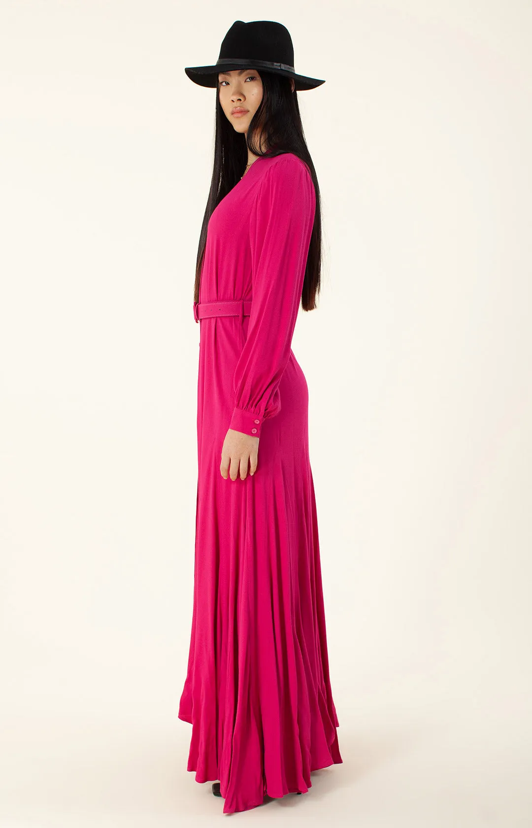 Marlena Solid Maxi Dress