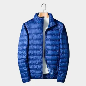 Mens Ultra-Light Duck Down Jacket  Waterproof  Padded Coat  Casual Fit  Portable & Lightweight  Multiple Colours