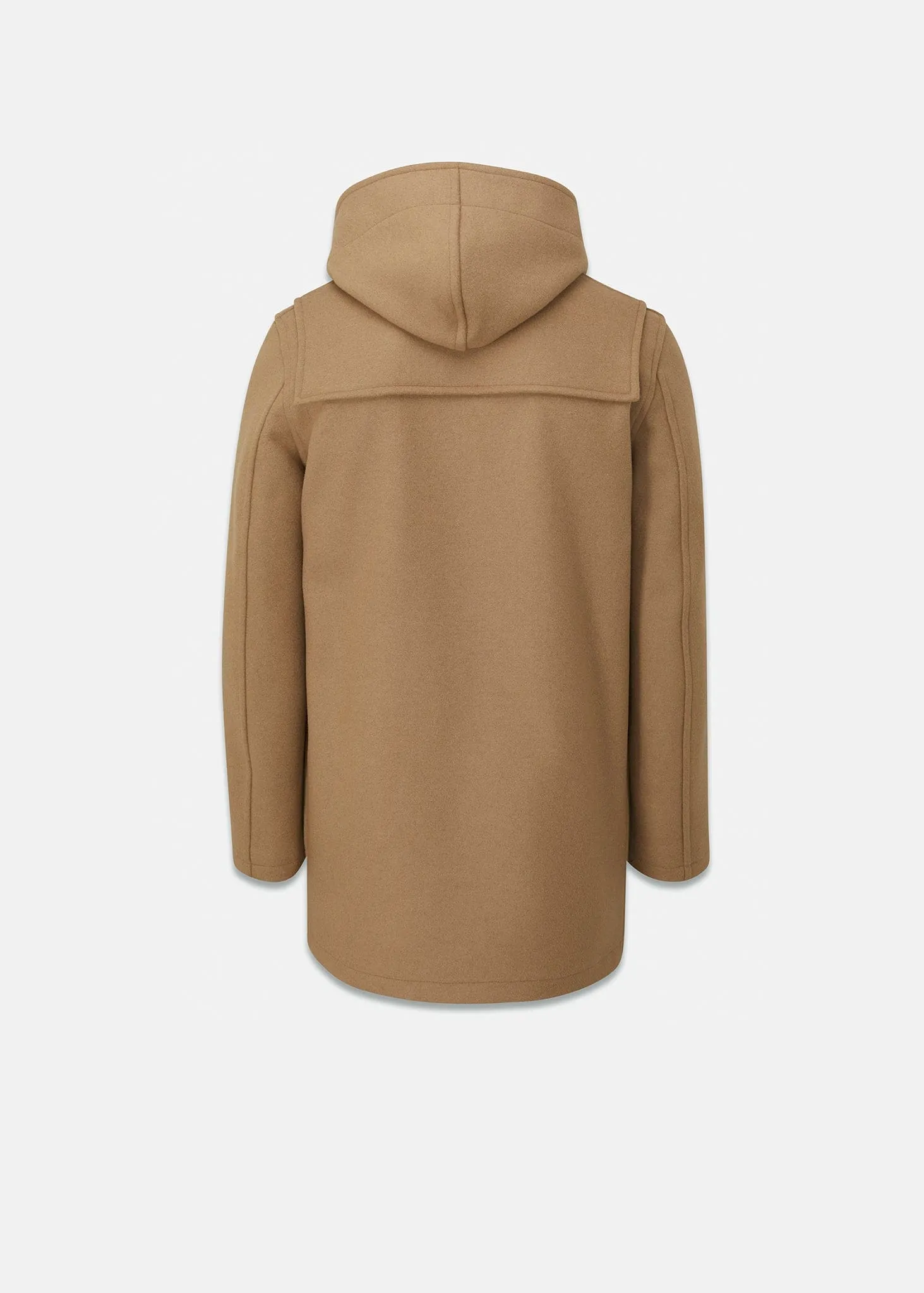 Morris Duffle Coat in Camel - Optimal Mid-Length Stylish Outerwear