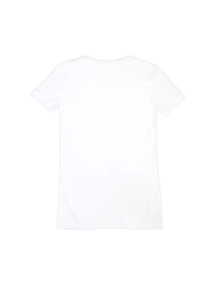 Moms Demand Action White V-Neck Tee