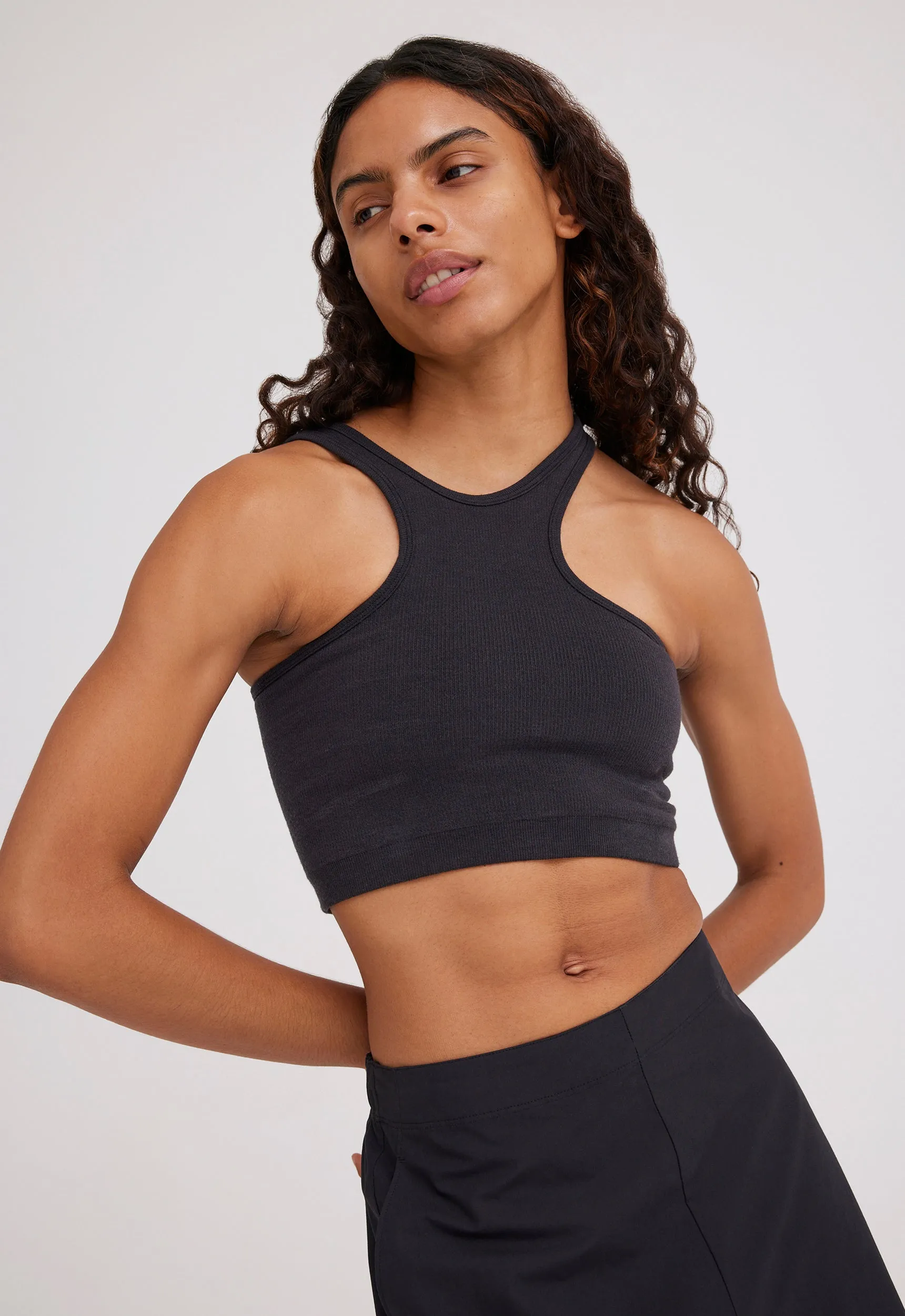 NAGNATA Yang Crop - Black/Black