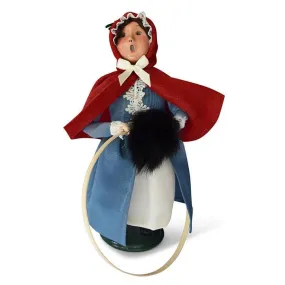 Nelly Custis Caroler with Red Cape