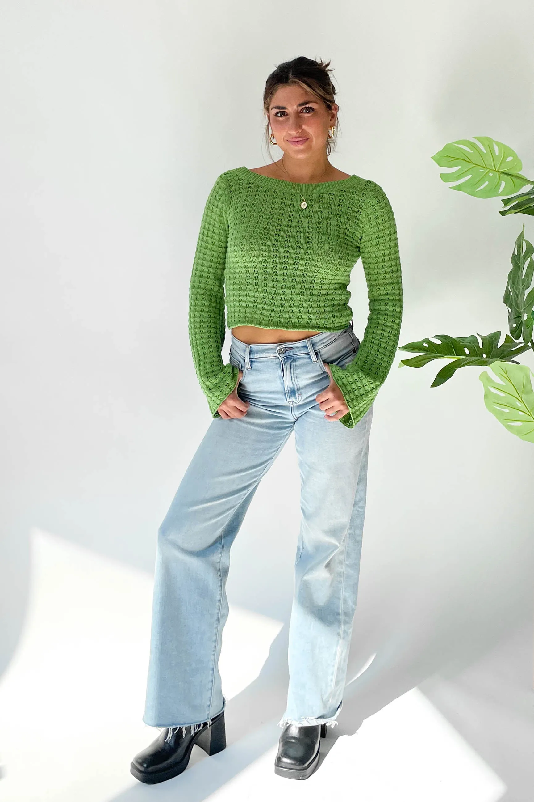 No Doubt Long Sleeve in Green