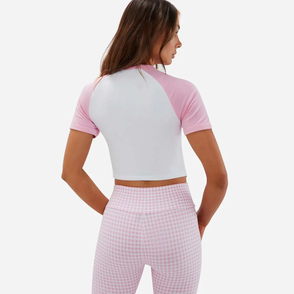 Áo Crop-Top Nữ Ellesse Summer Resort-Fanucci - Trắng