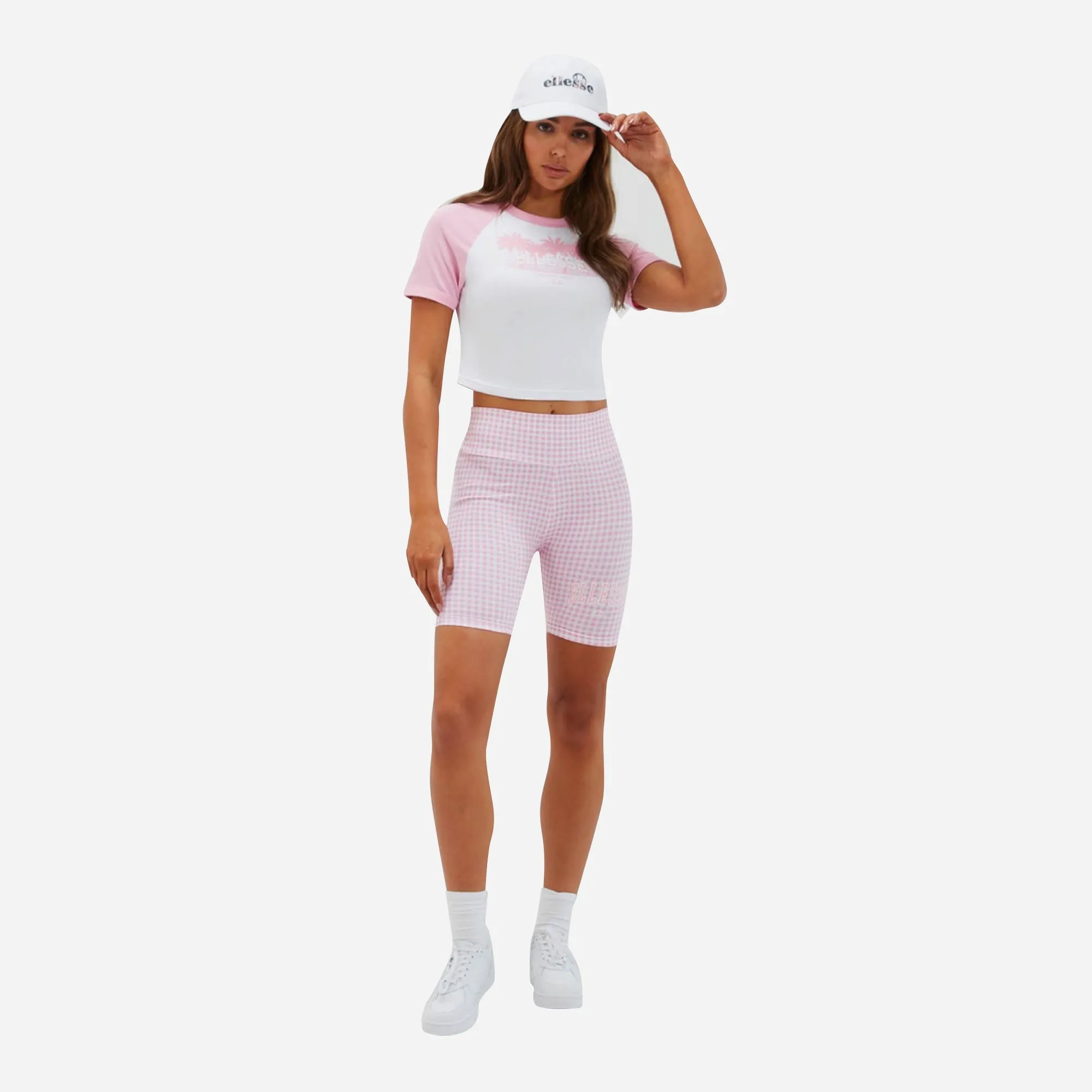 Áo Crop-Top Nữ Ellesse Summer Resort-Fanucci - Trắng