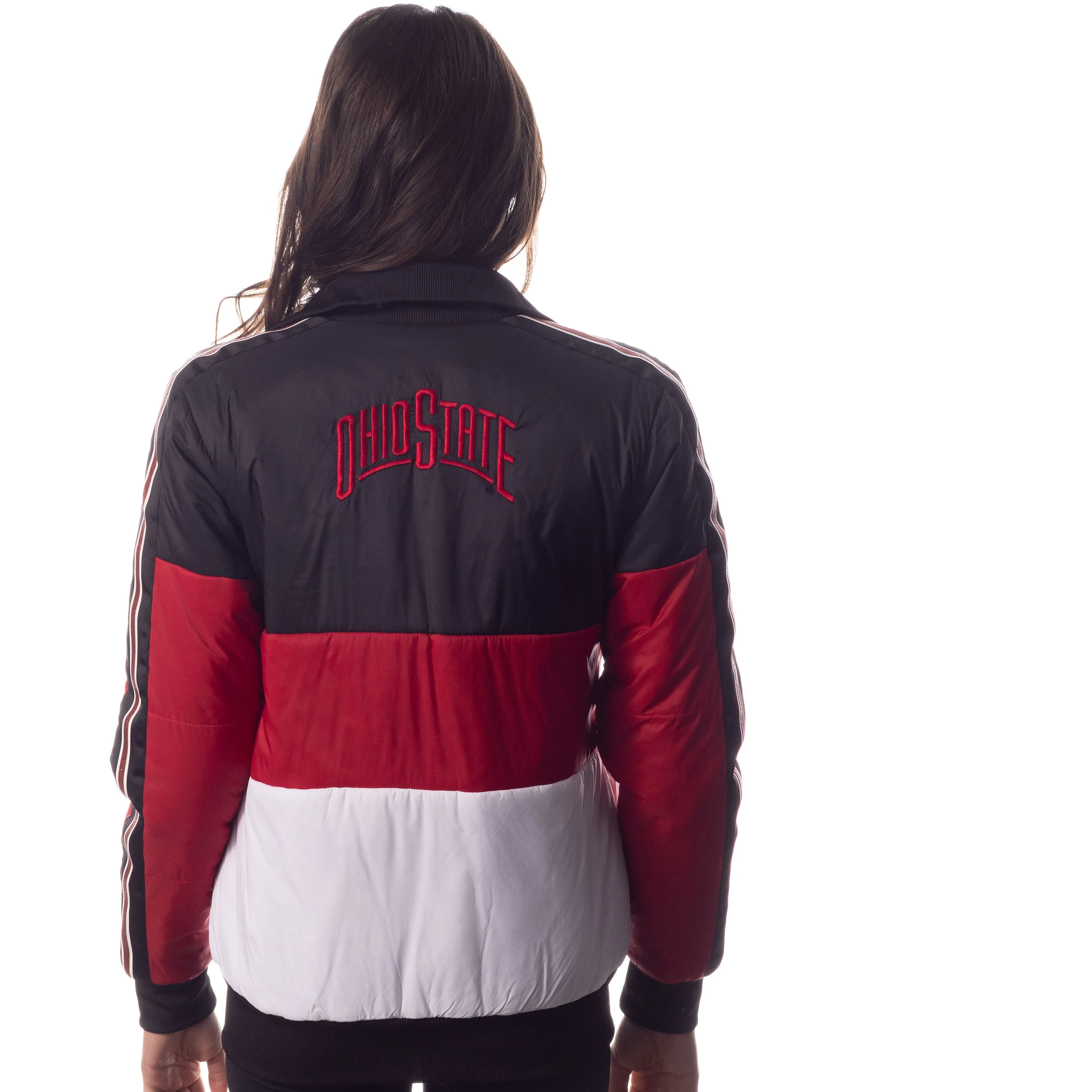 Ohio State Buckeyes Puffer Jacket - Black