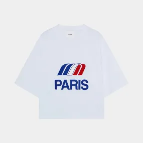 Paris Pearl Cropped Boxy Tee