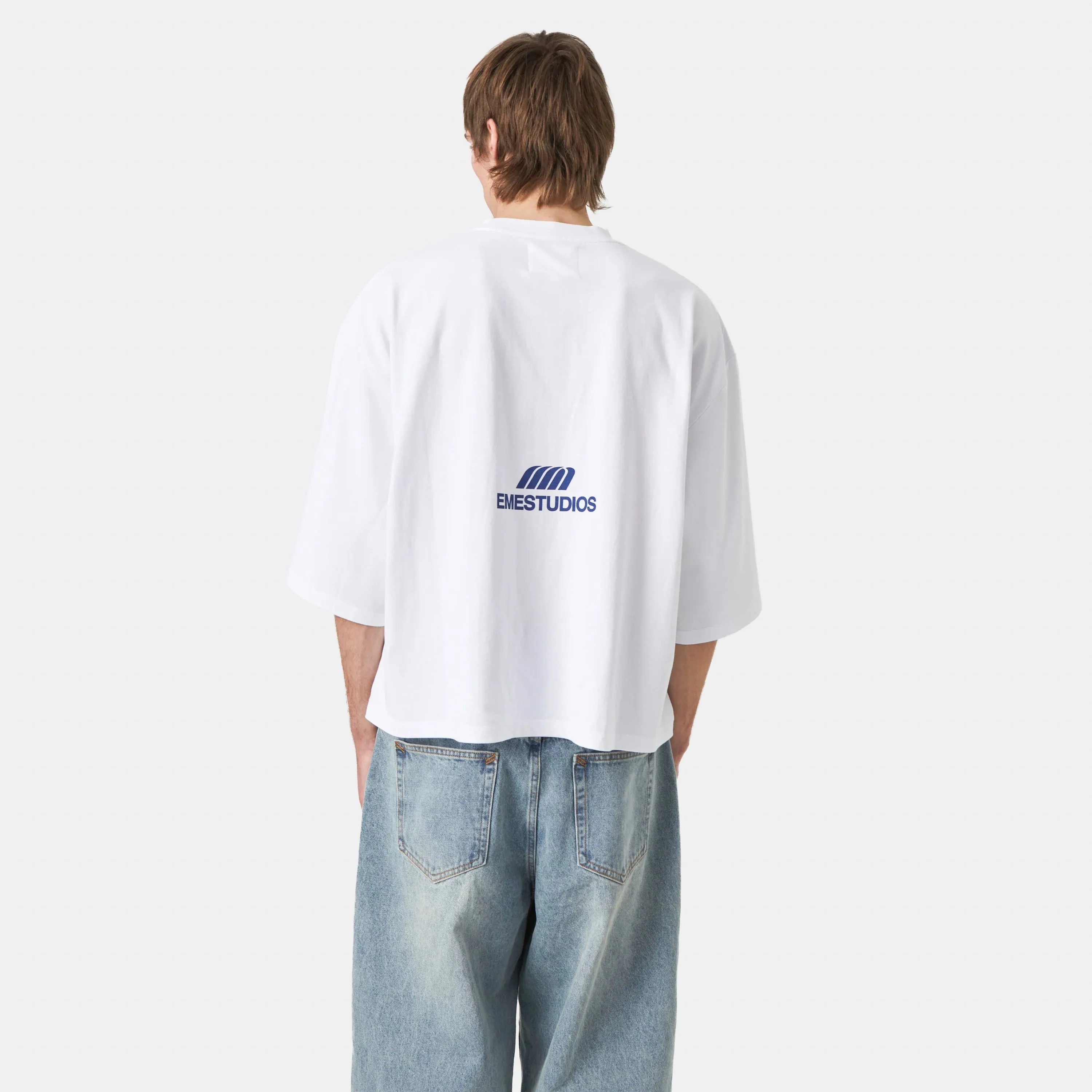Paris Pearl Cropped Boxy Tee