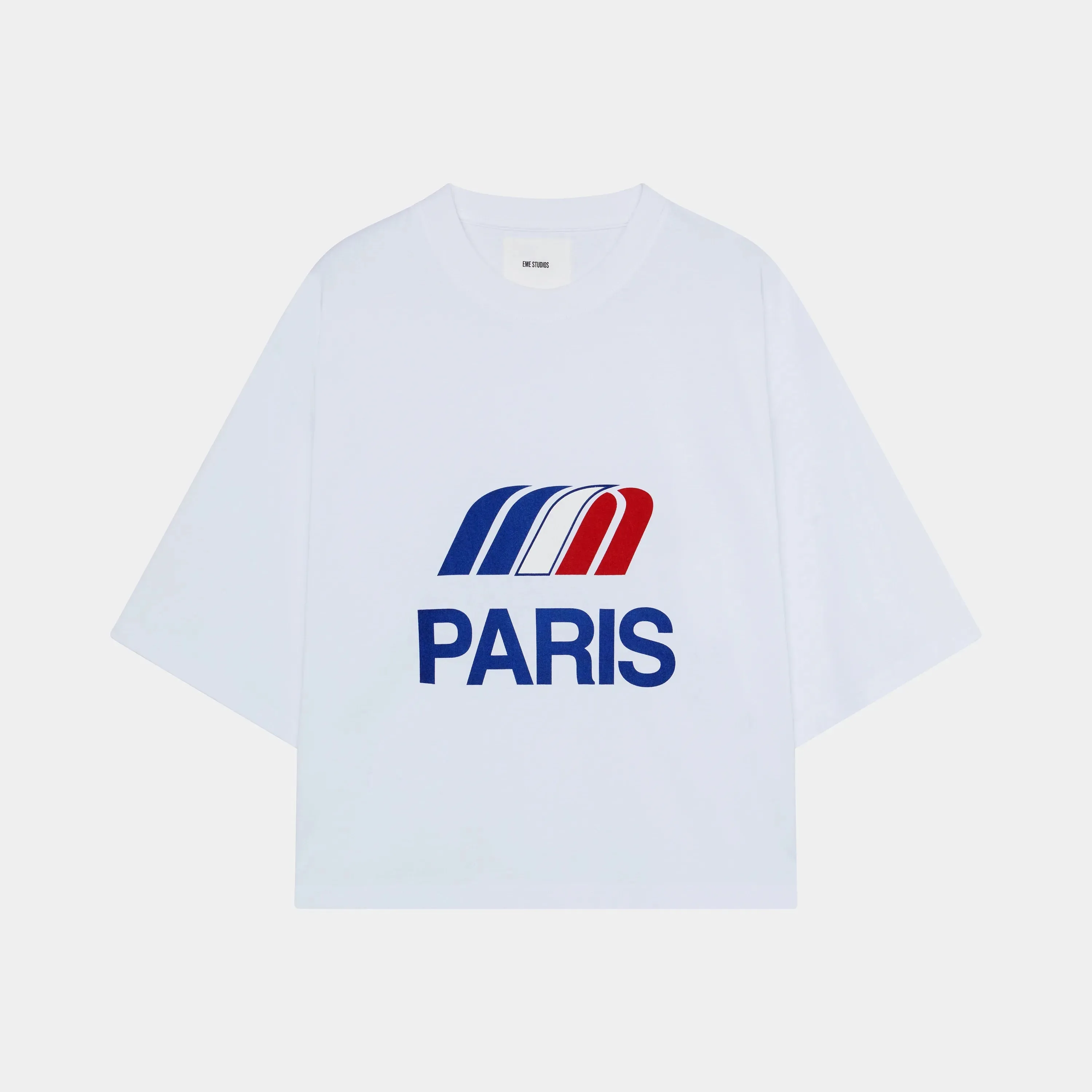 Paris Pearl Cropped Boxy Tee