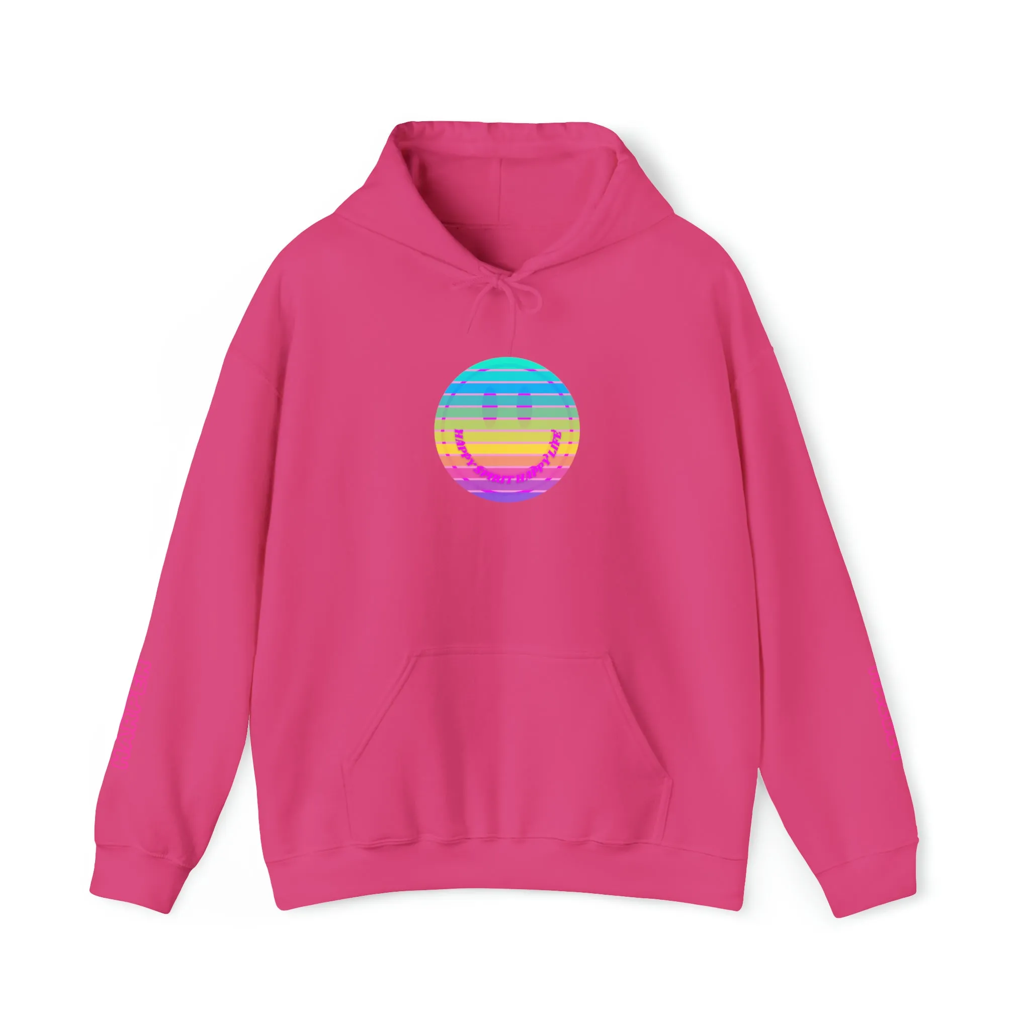 Personalized Name Hoodie, Aesthetic Hoodie, Happy Spirit Happy Life, Smile Hoodie, Happy Mind Hoodie, Mental Health Hoodie, Rainbow Hoodie