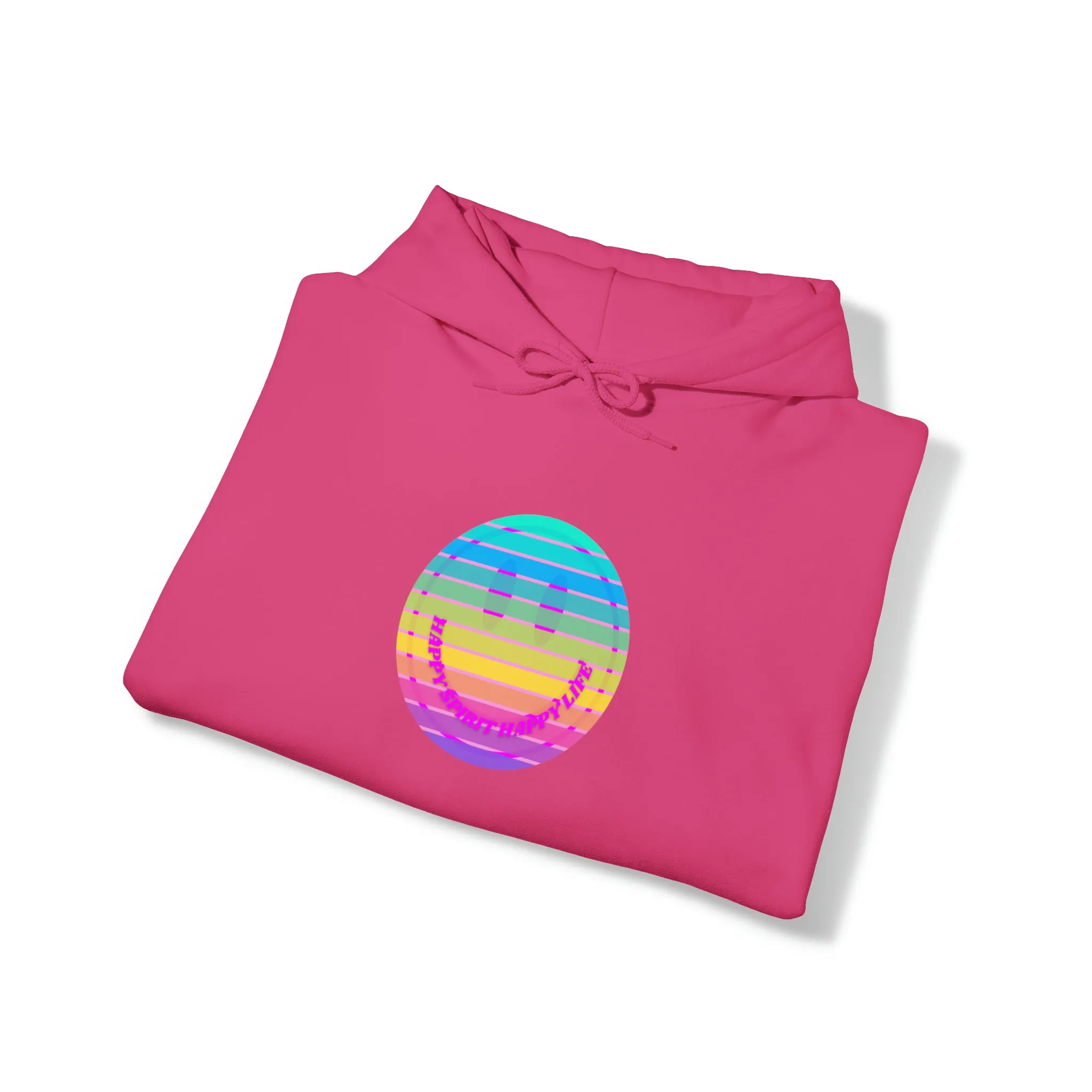 Personalized Name Hoodie, Aesthetic Hoodie, Happy Spirit Happy Life, Smile Hoodie, Happy Mind Hoodie, Mental Health Hoodie, Rainbow Hoodie