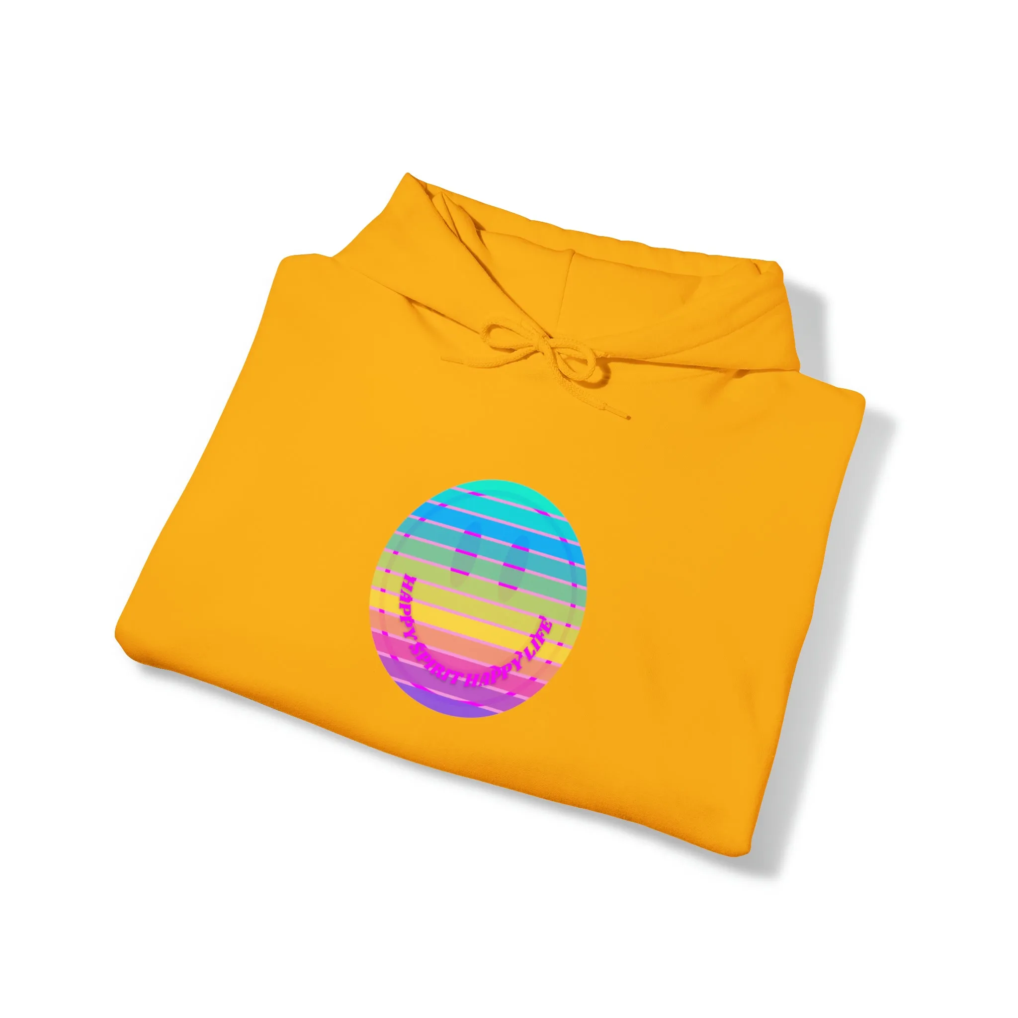 Personalized Name Hoodie, Aesthetic Hoodie, Happy Spirit Happy Life, Smile Hoodie, Happy Mind Hoodie, Mental Health Hoodie, Rainbow Hoodie