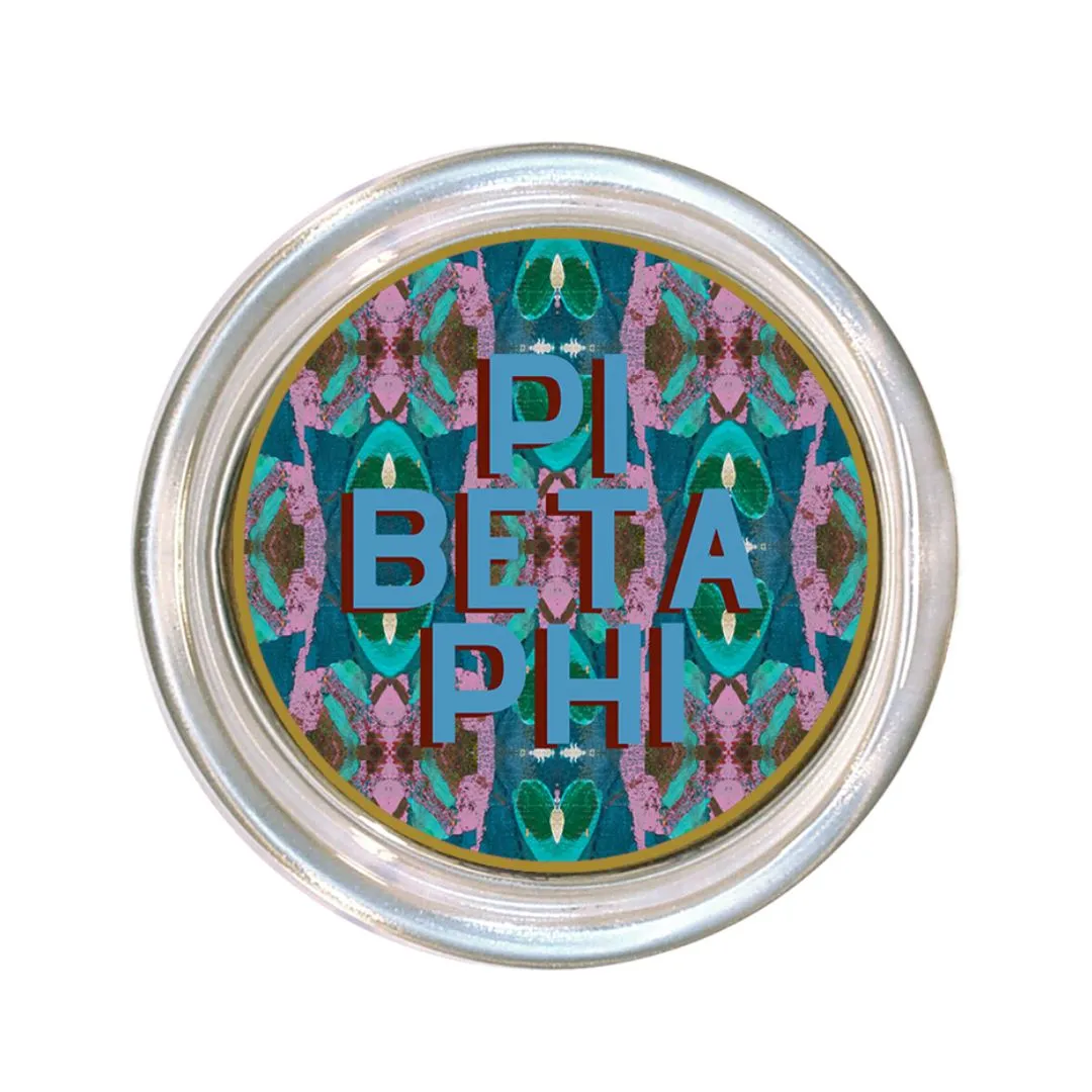 Pi Beta Phi Large Glass Coaster
