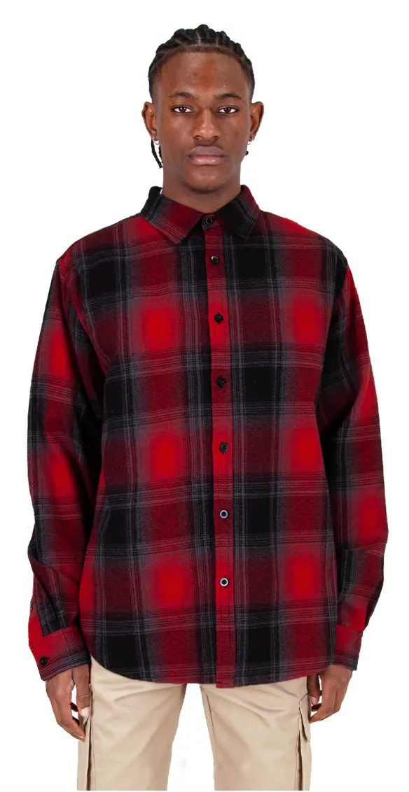 Plaid Flannel Overshirt