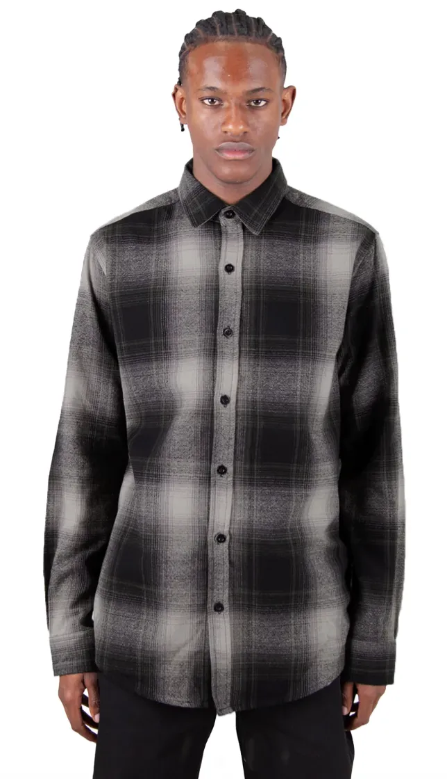 Plaid Flannel Overshirt