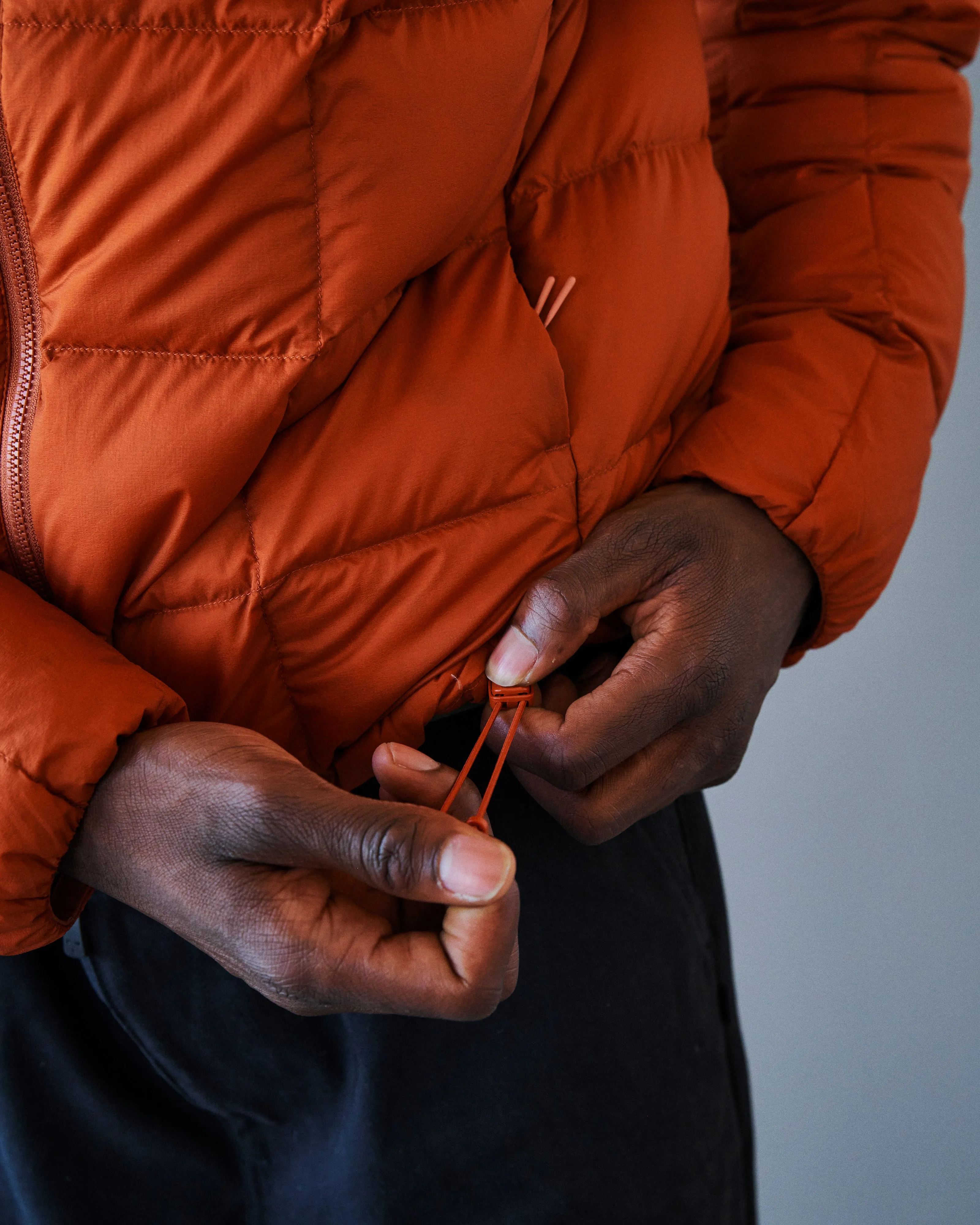 PNS Off-Race Down Jacket Copper Orange