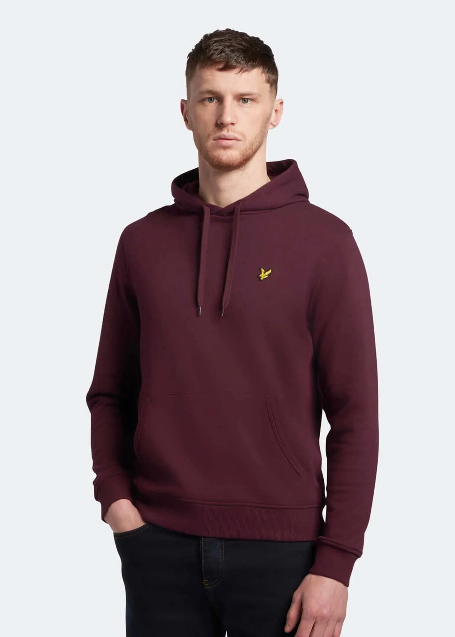 Pullover hoodie - burgundy