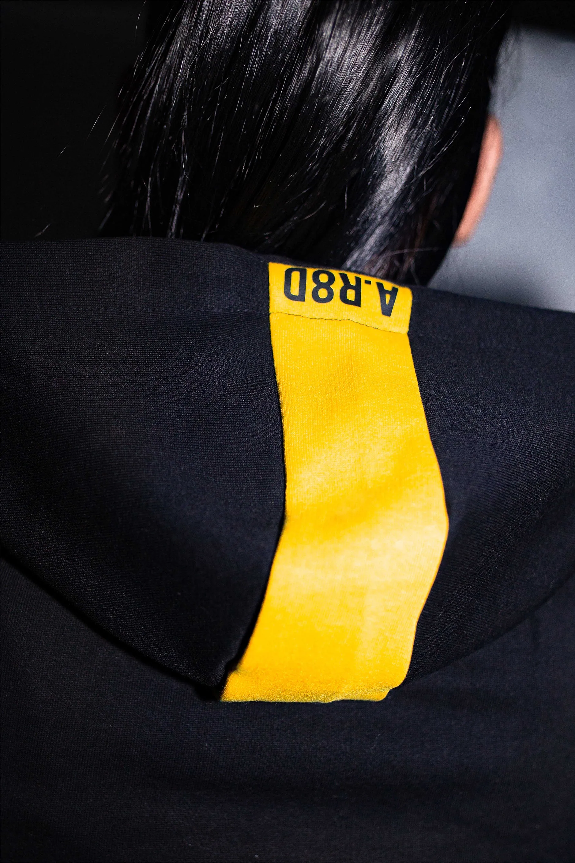 Racer Cropped Hoodie