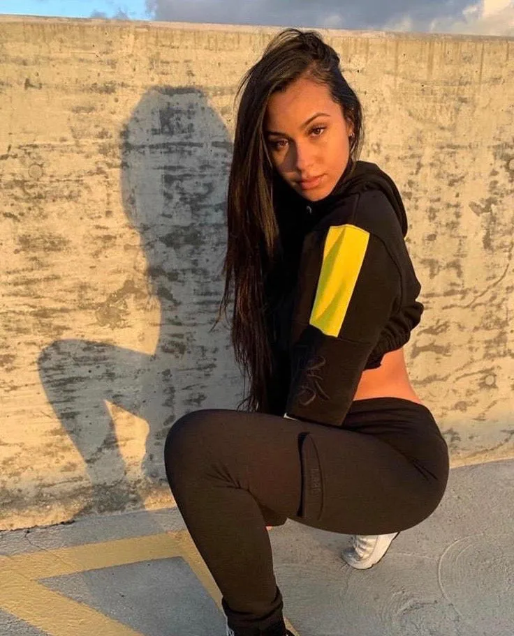 Racer Cropped Hoodie