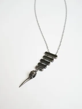 Raven Skull Necklace