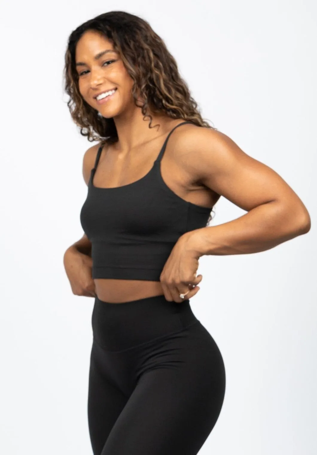 Reluna Cropped Brami Black