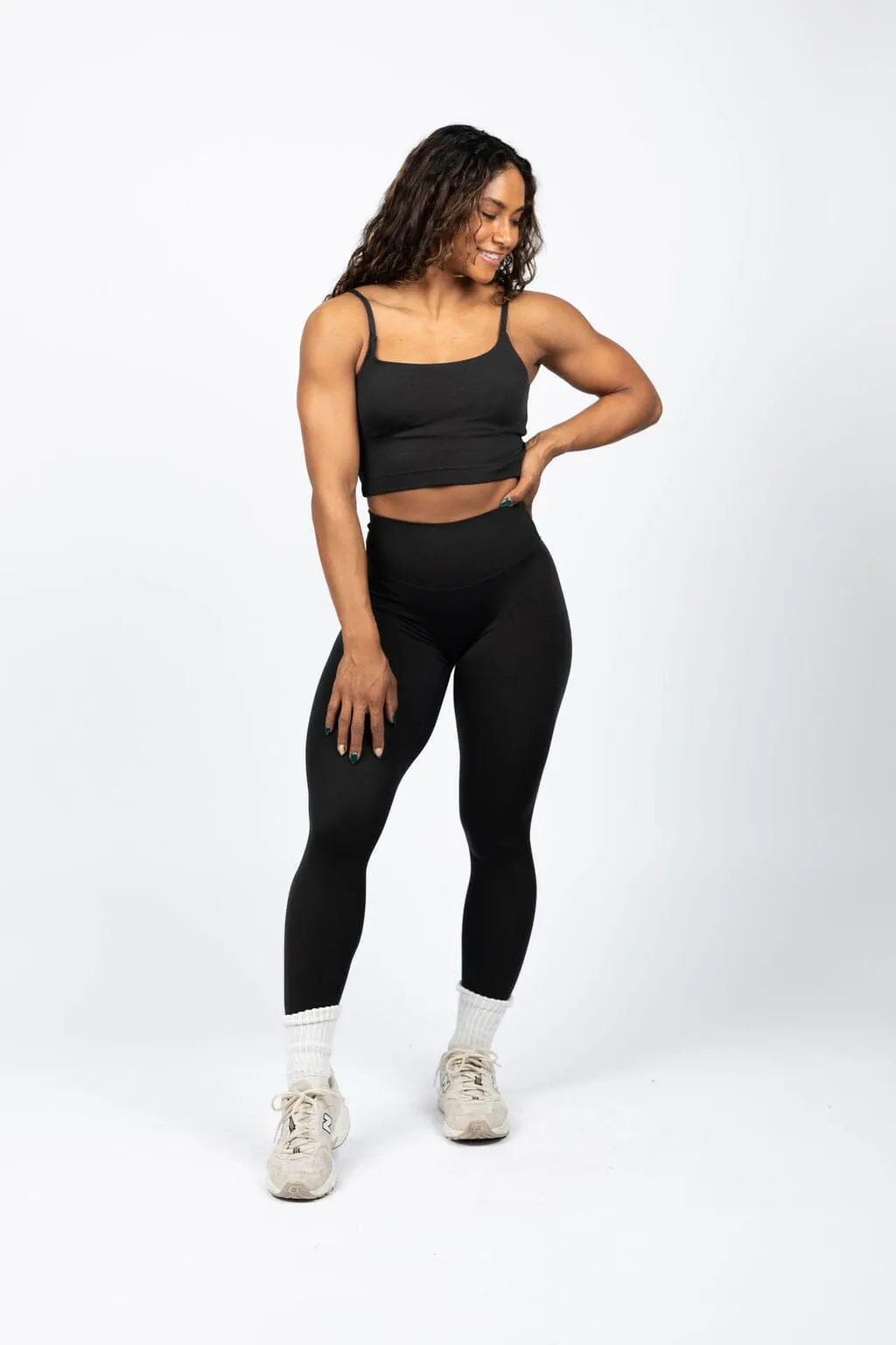 Reluna Cropped Brami Black