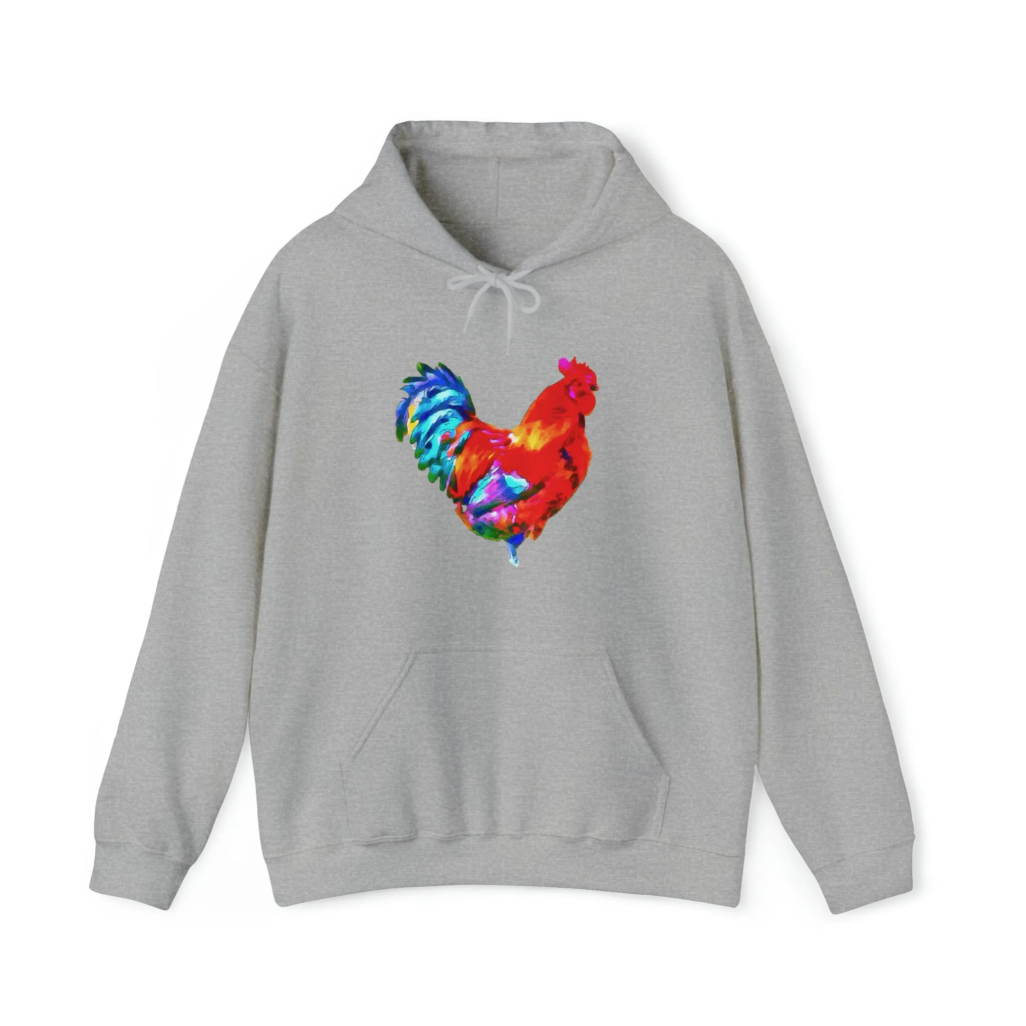 Rooster 'Craw' Unisex 50/50 Hoodie