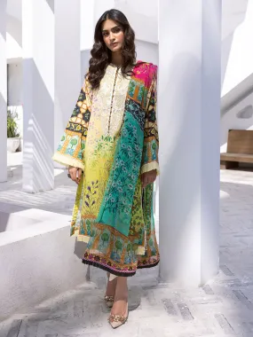 Seaside Serenade | 3 Piece Unstitch Lawn