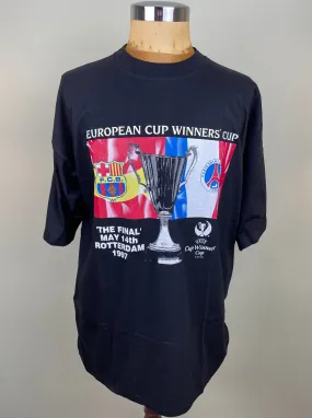 T-Shirt | 1997 | PSG vs Barcelona | Cup Winners Cup Final | Official T-Shirt