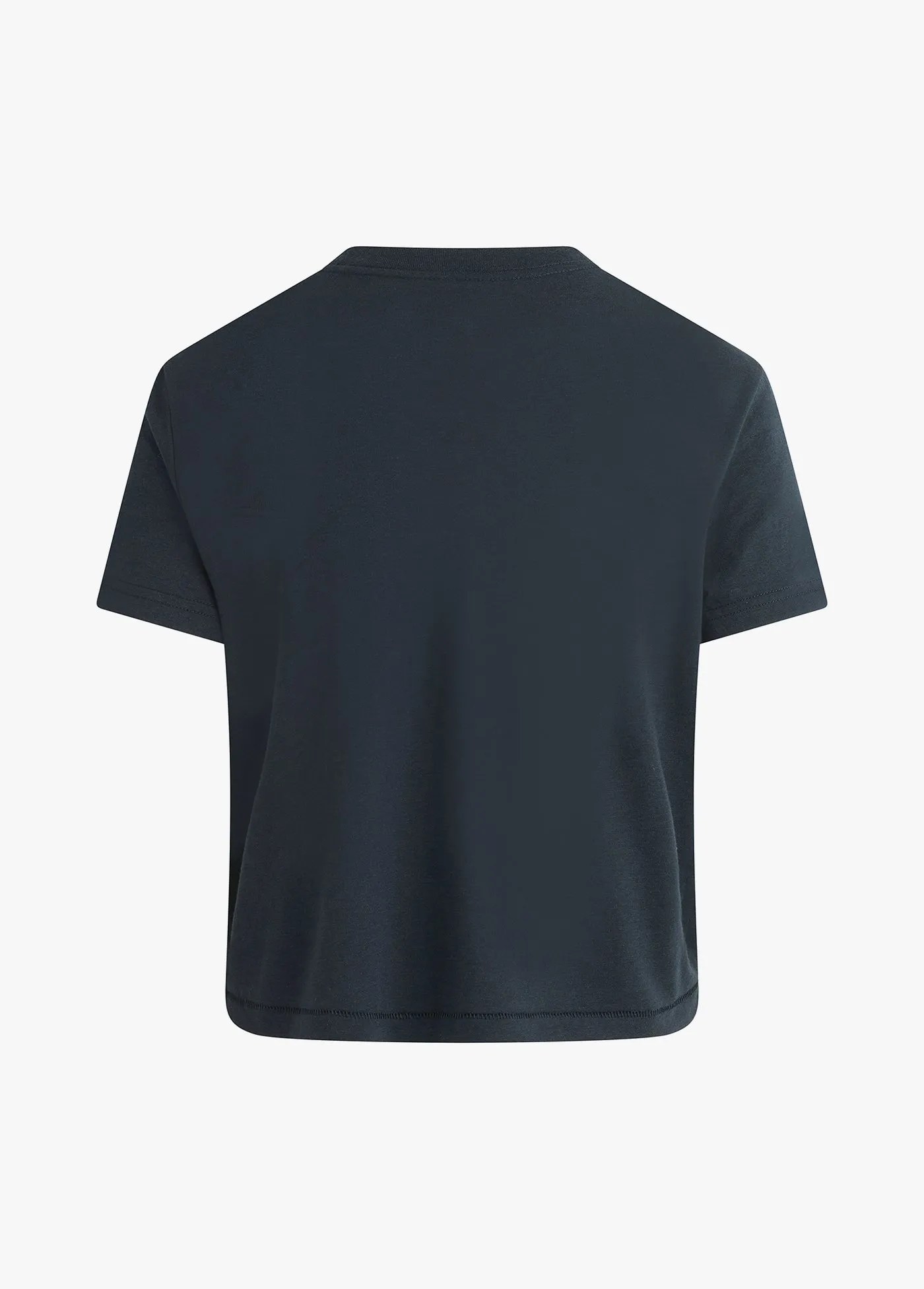 THE CROPPED COLLEGIATE TEE