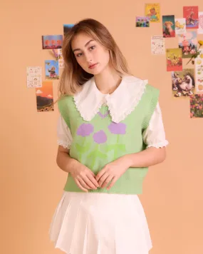 The Serenata Vest - Green
