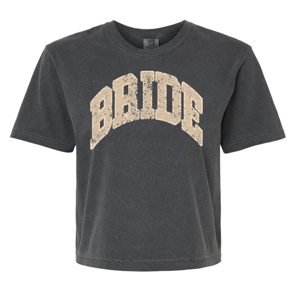 'Varsity Bride' Boxy T-Shirt