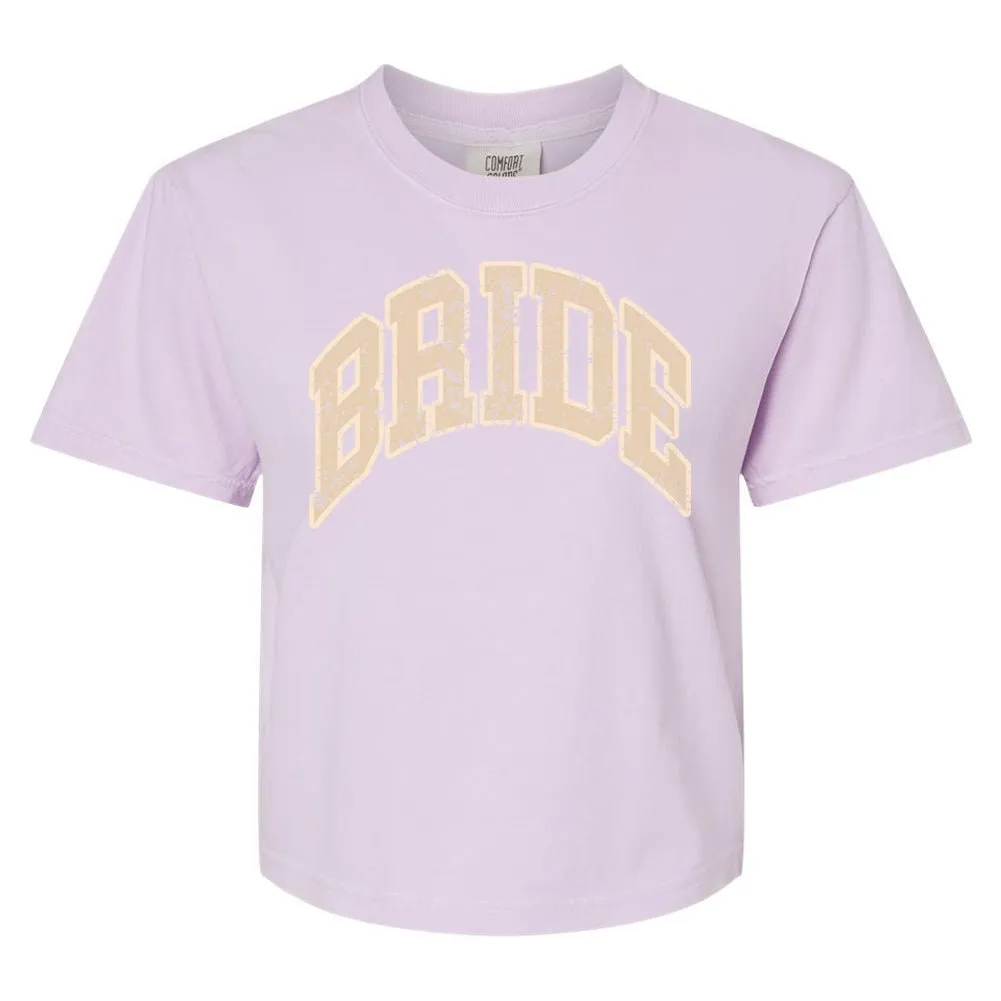 'Varsity Bride' Boxy T-Shirt