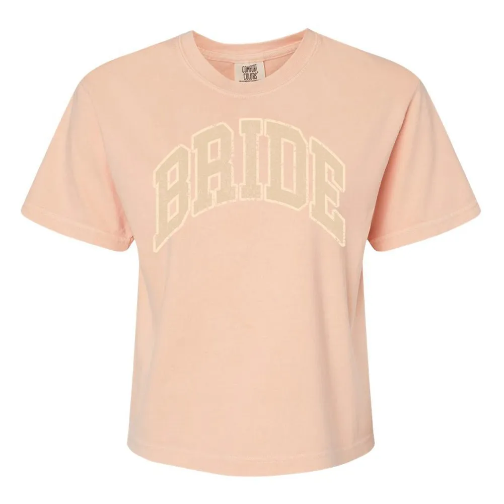 'Varsity Bride' Boxy T-Shirt
