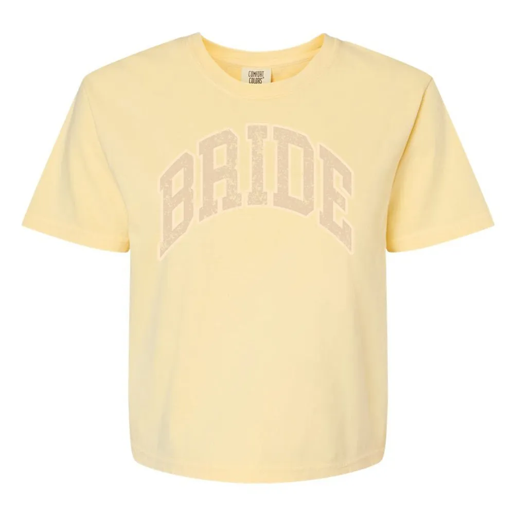 'Varsity Bride' Boxy T-Shirt