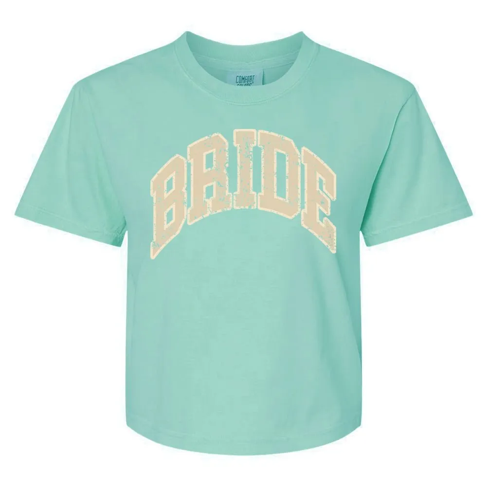 'Varsity Bride' Boxy T-Shirt