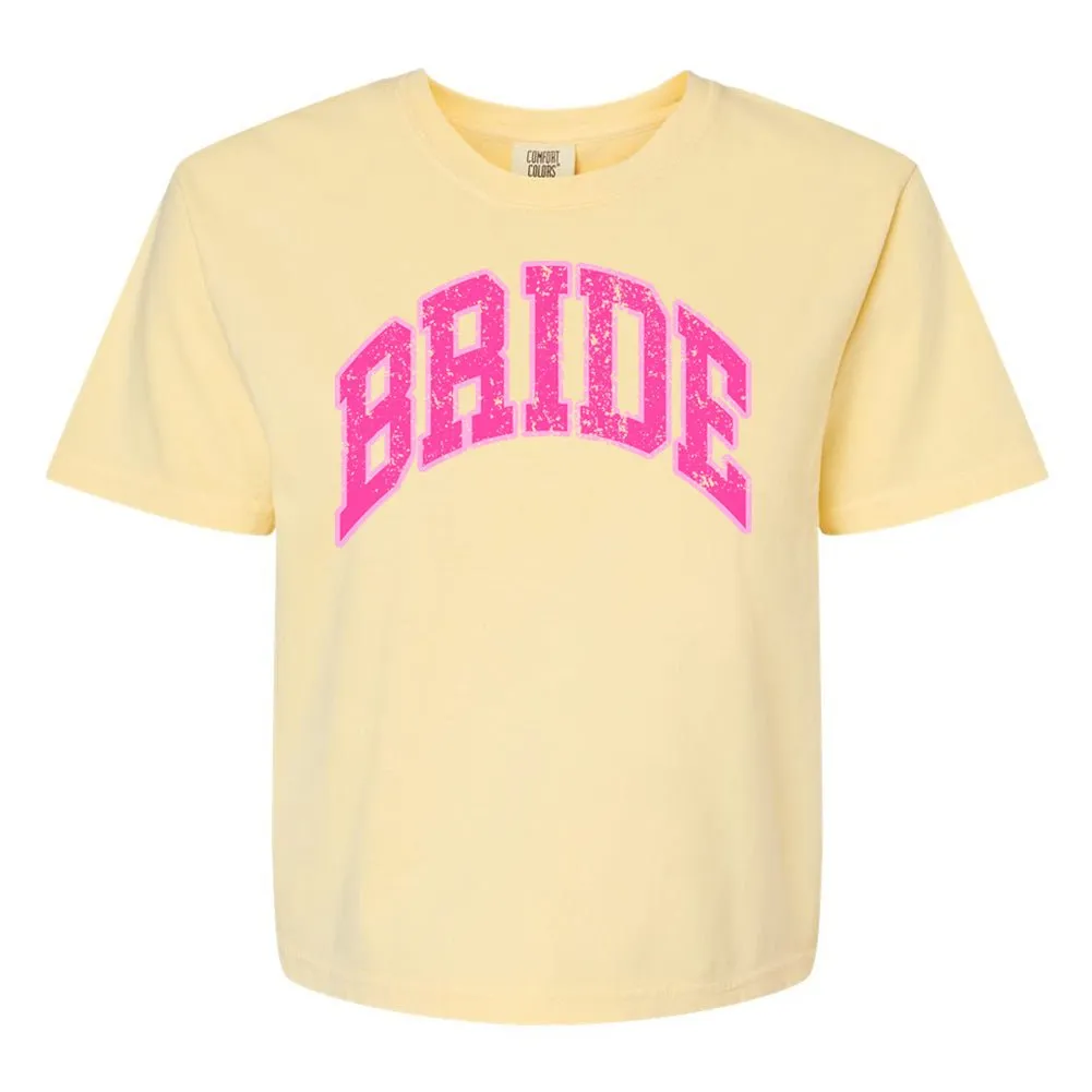 'Varsity Bride' Boxy T-Shirt