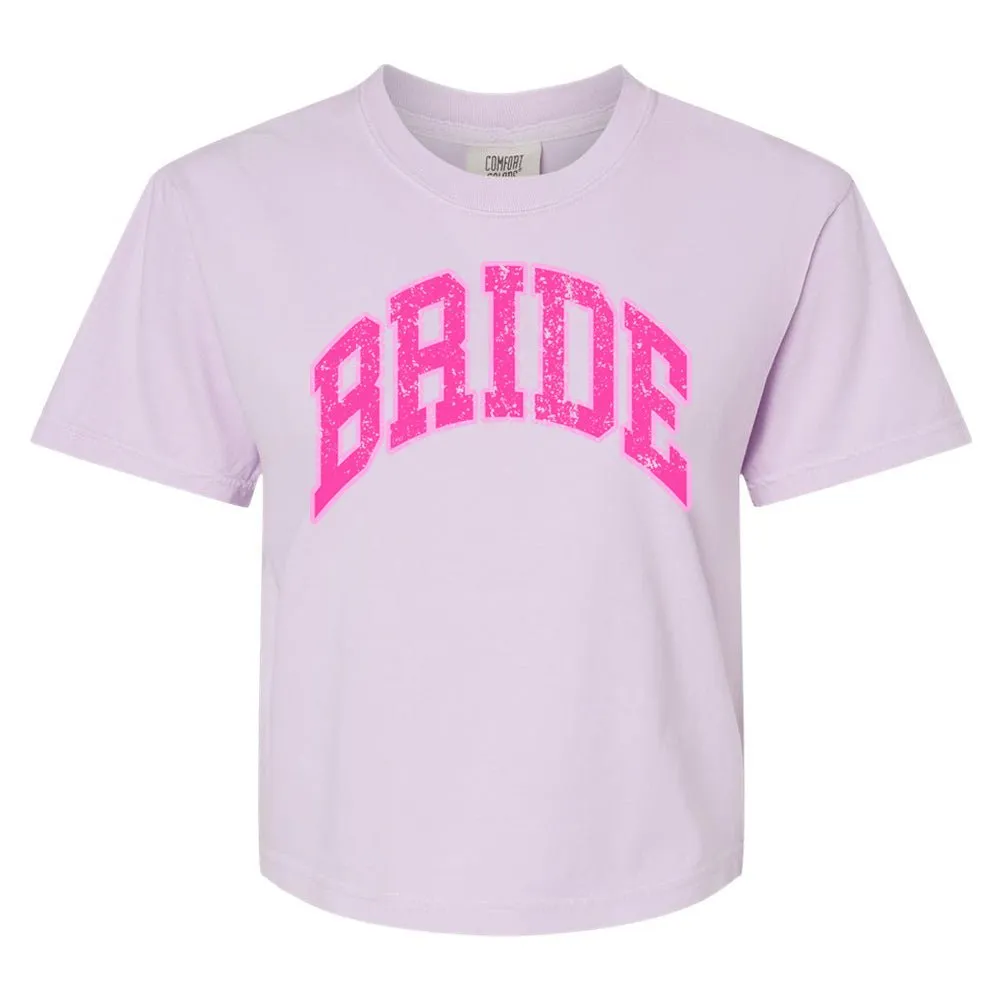 'Varsity Bride' Boxy T-Shirt