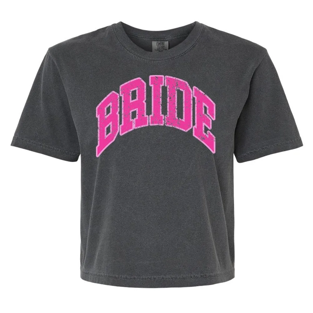 'Varsity Bride' Boxy T-Shirt