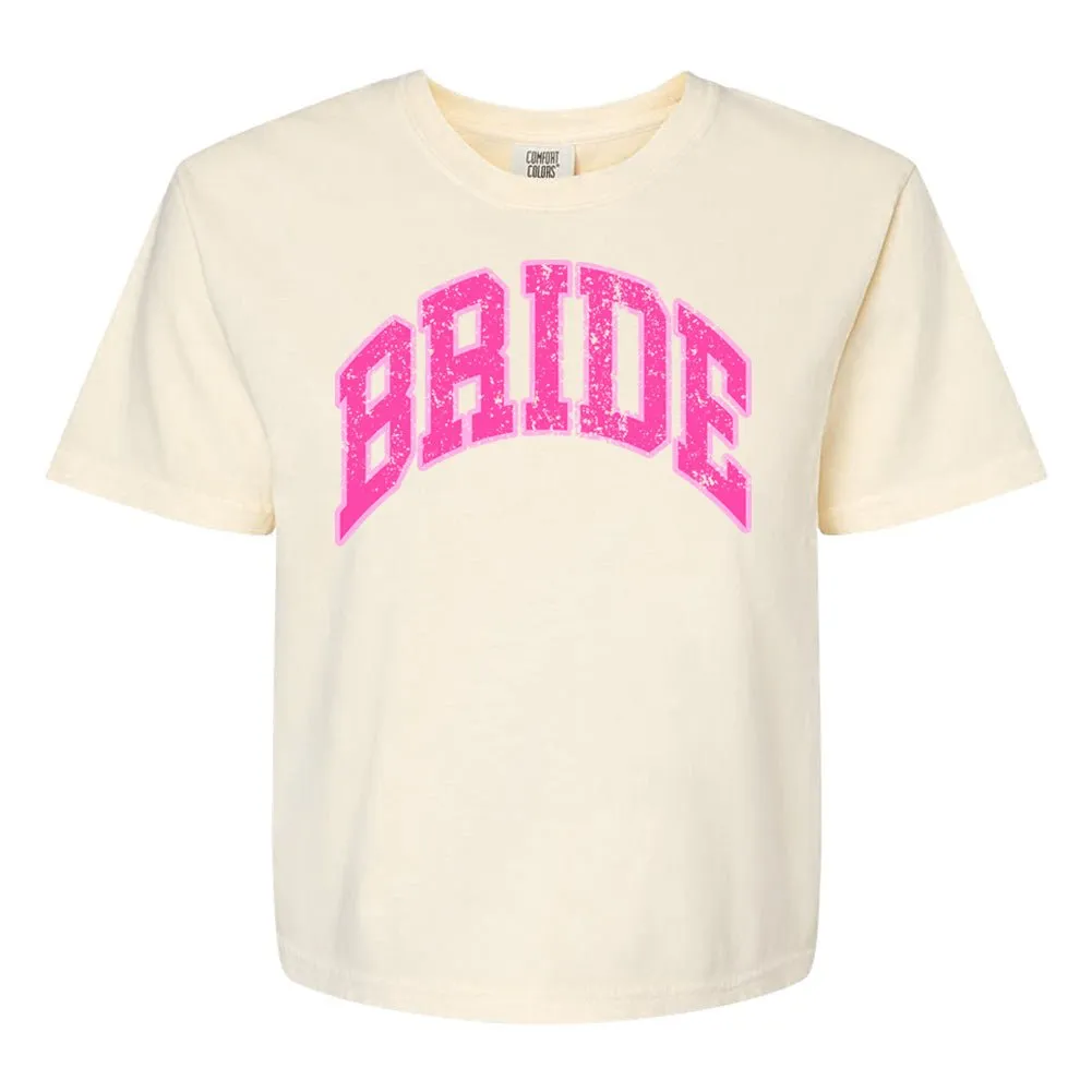'Varsity Bride' Boxy T-Shirt
