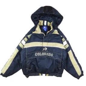 Vintage University Of Colorado Puffer Jacket - L