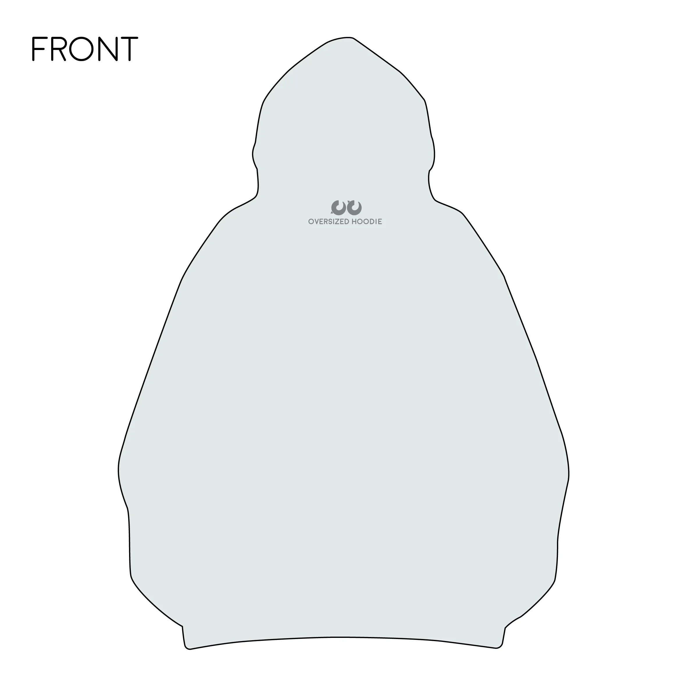 WHAT (Oversized Hoodie)