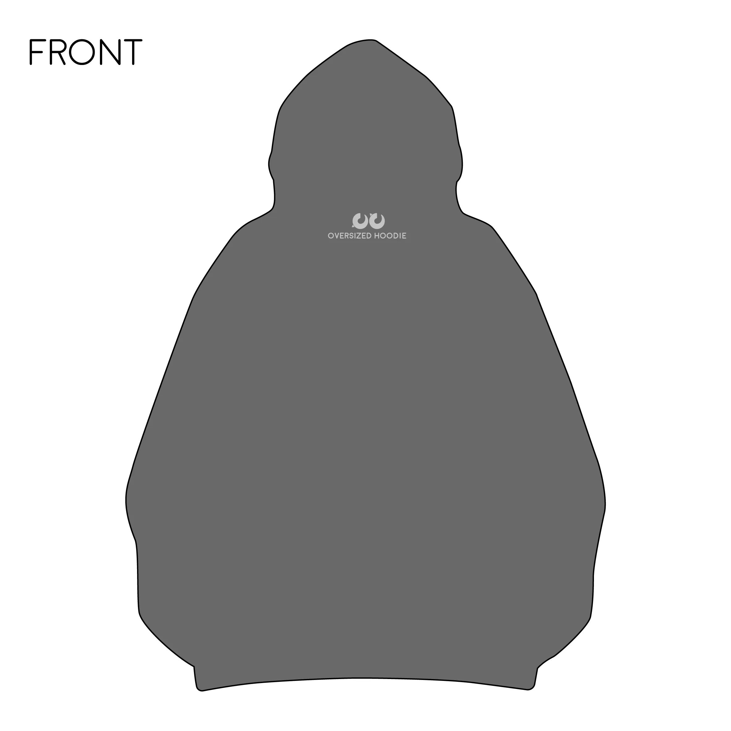 WHAT (Oversized Hoodie)