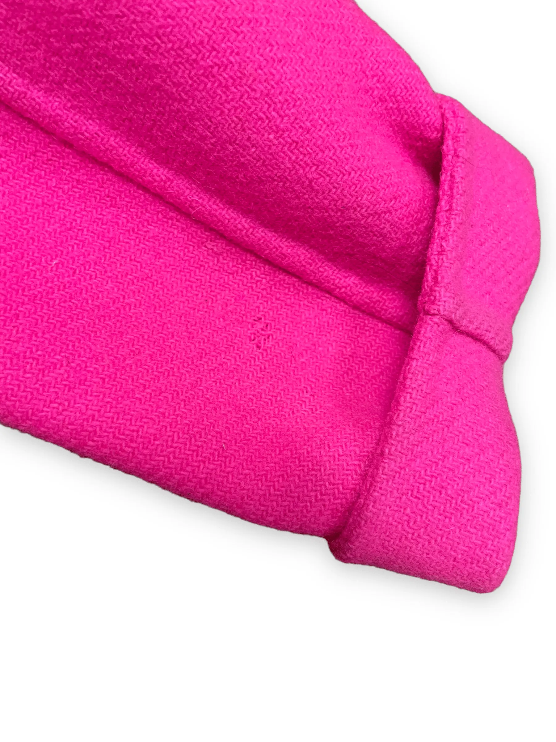 Y2K Fall 2009 Marc Jacobs Hot Pink Hooded Wool Coat Size S